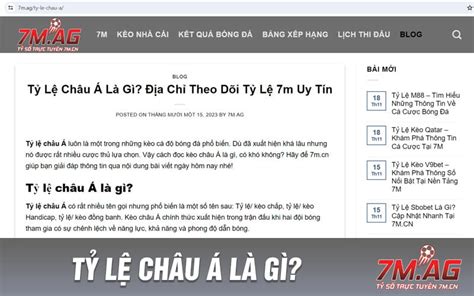 7m tiếng việt|7m tỷ lệ châu á.